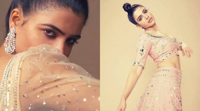 Samantha Akkineni’s New Look In Gorgeous Pink Lehenga Is Unrecognizable. See Pictures!