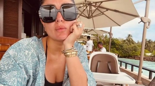 Kareen Kapoor Khan Shared Snapshots Before Her Birthday From Beach Vacation Featuring Saif Ali Khan And Kids.