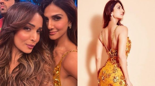 Vaani Kapoor And Ayushmann Khurrana On ‘India’s Super Dancer’ Stage For ‘Chandigarh Kare Aashiqui’ Promotions.