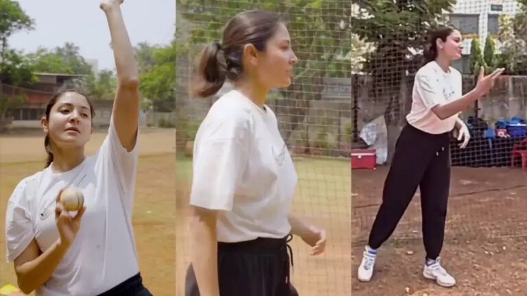 Anushka Sharma Gives A Glimpse Of Her Cricket Preparation For Chakda Xpress.