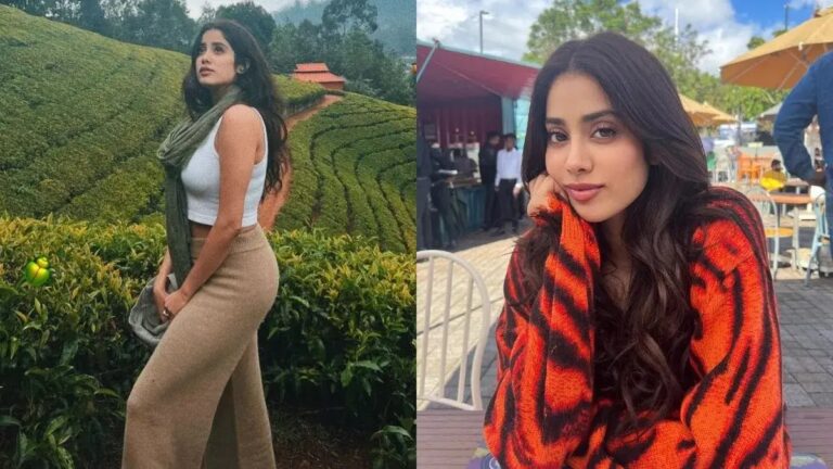 Janhvi Kapoor Is Having Fun On Her Weekend Trip To Tamil Nadu.
