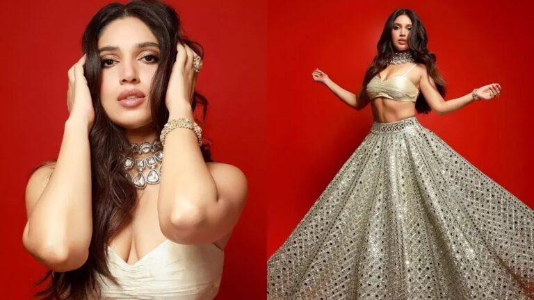 Bhumi Pednekar Heats Up The Gram With Her Bold Look In Lehenga. Check Out The Photos!