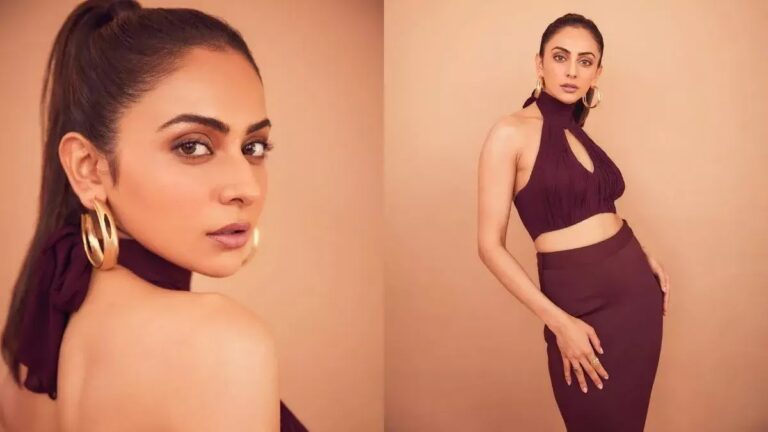 Rakul Preet Singh Is A Sight To Behold In This Stunning Co-Ord Set.