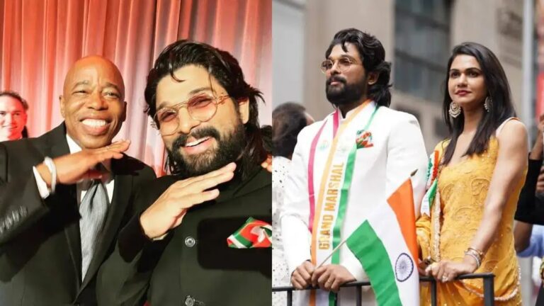 Allu Arjun Honoured At India Day Parade In New York. Also, Check Out the Glimpses Of Pushpa : The Rule Pooja Ceremony.