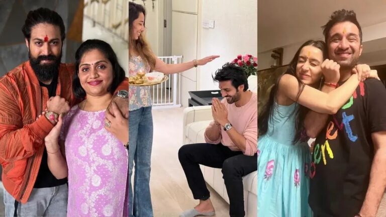 From Yash, Saif Ali Khan, Kartik Aaryan, To Shraddha Kapoor, Urvashi Rautela See How Celebs Celebrated Raksha Bandhan.
