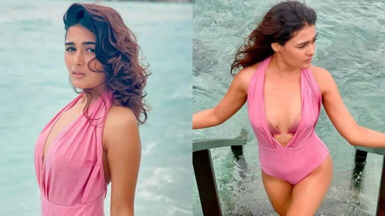 Shalini Pandey Drops Sizzling Hot Pictures In Bikini From Her Maldives Vacation.
