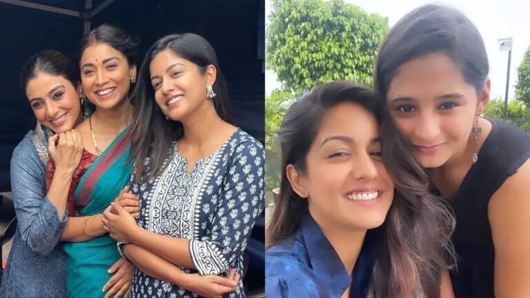 Ishita Dutta Shares BTS Pictures From Drishyam 2.