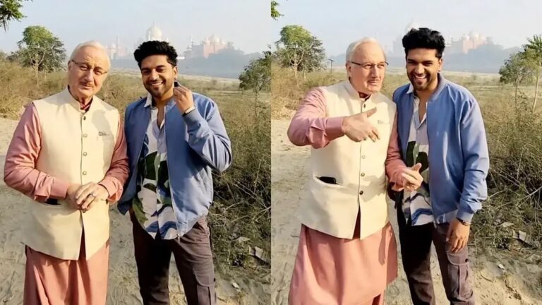 Guru Randhawa Teaches Anupam Kher Sing ‘Tu Meri Rani’. Listen Here!