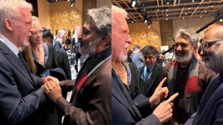 James Cameron Watches RRR Twice; I AM ON TOP OF THE WORLD, Says SS Rajamouli.
