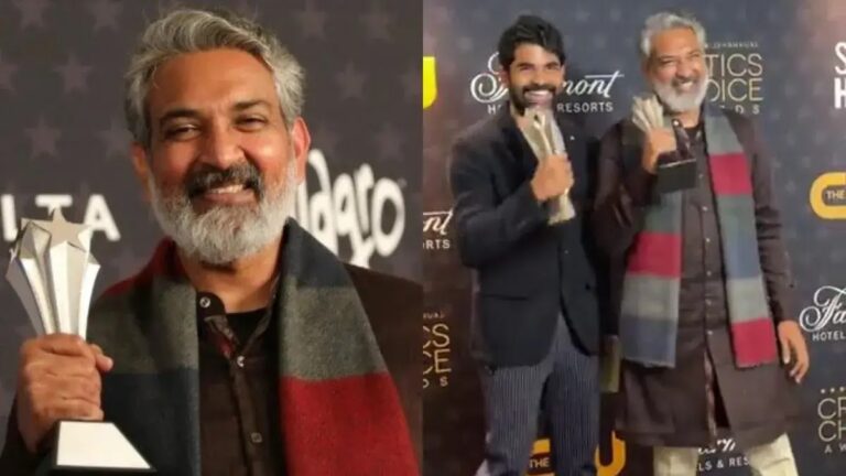 Critics Choice Awards: SS Rajamouli Ends His Acceptance Speech With ‘Mera Bharat Mahaan’. Watch Video!