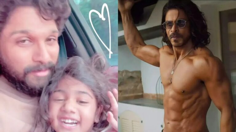 Allu Arjun Shares A Cute Video With His Daughter Allu Arha; Actor Says ‘Yes’ To Shah Rukh Khan’s Jawan For A Cameo.