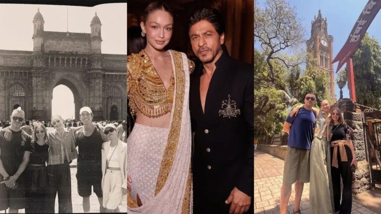 Gigi Hadid Gives Glimpses From Her Stay In Mumbai, Says ‘Unforgettable first trip to India’.