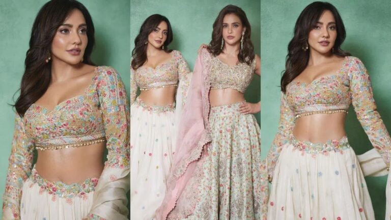 Video: Neha Sharma And Aisha Sharma Look Bewitching As They Twin In Lehenga Outfits.