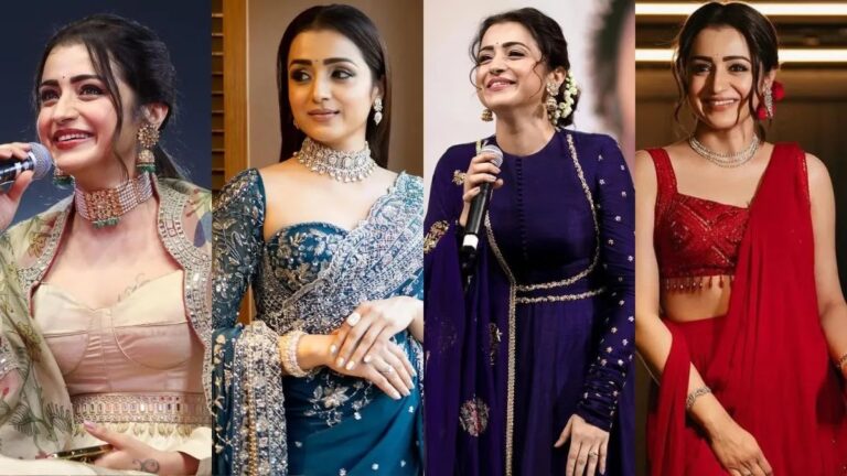 Trisha Krishnan Style Files: All The Looks Of The Actress From Ponniyin Selvan 2 Promotions.