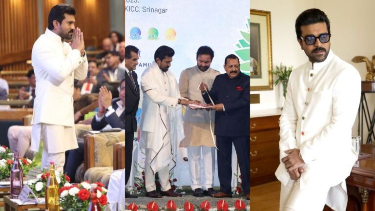 Ram Charan Shares Glimpses From The G20 Summit In Srinagar. Says ‘Indian Cinema possesses a unique beauty…’. Read Full Story!