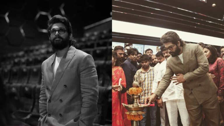 Allu Arjun Inaugurates AAA Cinemas.