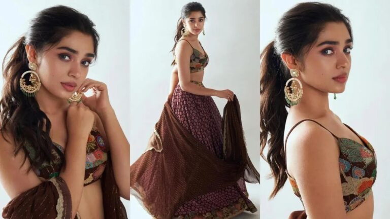 Krithi Shetty Looks Stunning In The Lehenga Set. See Photos!