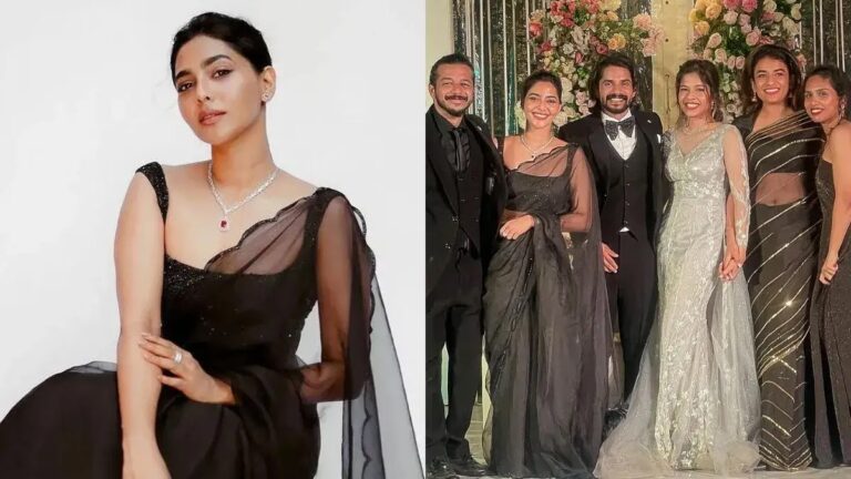 Aishwarya Lekshmi Makes A Jaw-Dropping Statement In A Black Saree. See Photos!