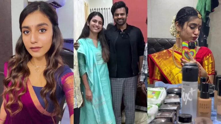 Priya Prakash Varrier Shares BTS Video From BRO Sets, Describes Pawan Kalyan As An Incredible Human Being.