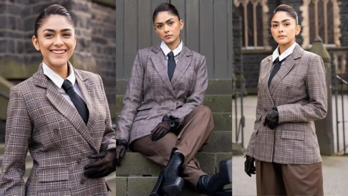 Mrunal Thakur Is A Head-Turner In This Stunning Suit. Check Out Pictures!