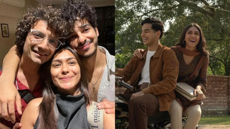 Mrunal Thakur Shares BTS Photos From Pippa Movie; Pens A Beautiful Note For Ishaan Khatter And Team.
