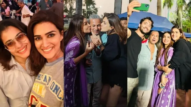 Kriti Sanon Wraps Shooting Of ‘Do Patti’, Shared BTS Pictures! Finds A Friend In Shaheer Sheikh.