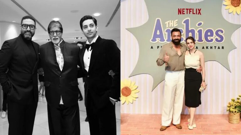 Amitabh Bachchan, Shah Rukh Khan, Ranbir Kapoor And Others Attend The Premiere Of “The Archies”.