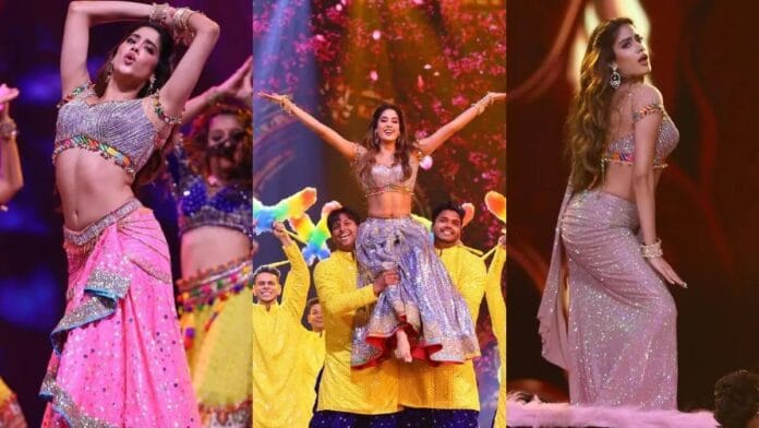 Janhvi Kapoor Shares Glimpses From Her Performance At 69th Filmfare Awards.
