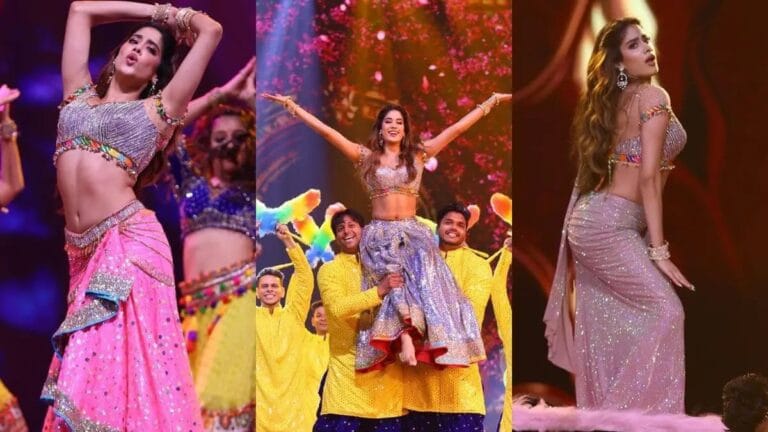 Janhvi Kapoor Shares Glimpses From Her Performance At 69th Filmfare Awards.