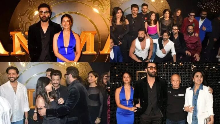 Ranbir Kapoor, Rashmika Mandanna, Sandeep Vanga, And Others Attend The Grand Success Party Of Animal.