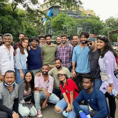 Farzi team on sets