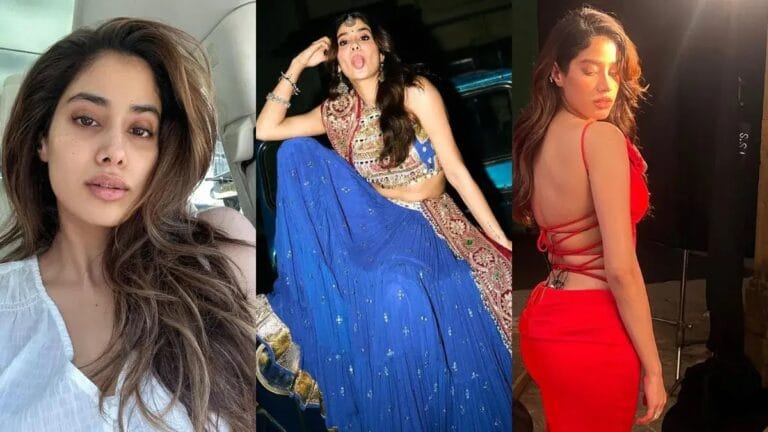 Janhvi Kapoor Showcases Her Stunning Looks In Her Latest Photo Dump.