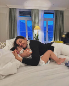 Kajal heartwarming pic with son