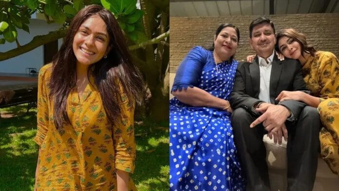 Mrunal Thakur Looks Too Cute In These Pictures From Her Trip With Family.