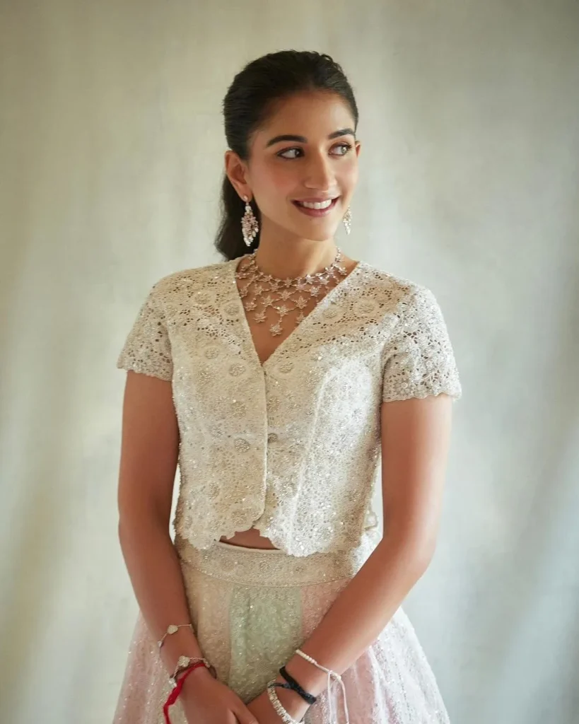 Chikankari Ghagra radhika merchant