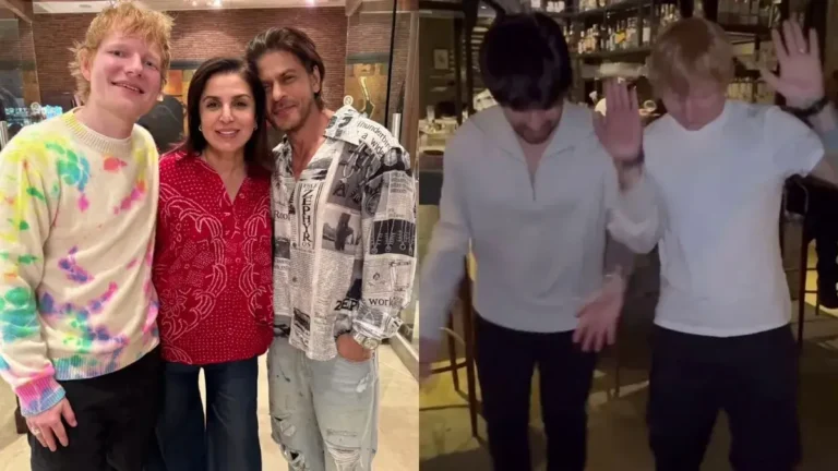 Ed Sheeran in India, dances to Butta Bomma, does SRK signature pose