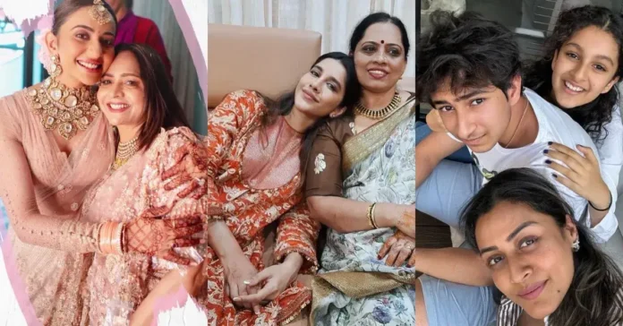 Rakul Preet Singh, Nabha Natesh, Namrata Shirodkar with their mothers
