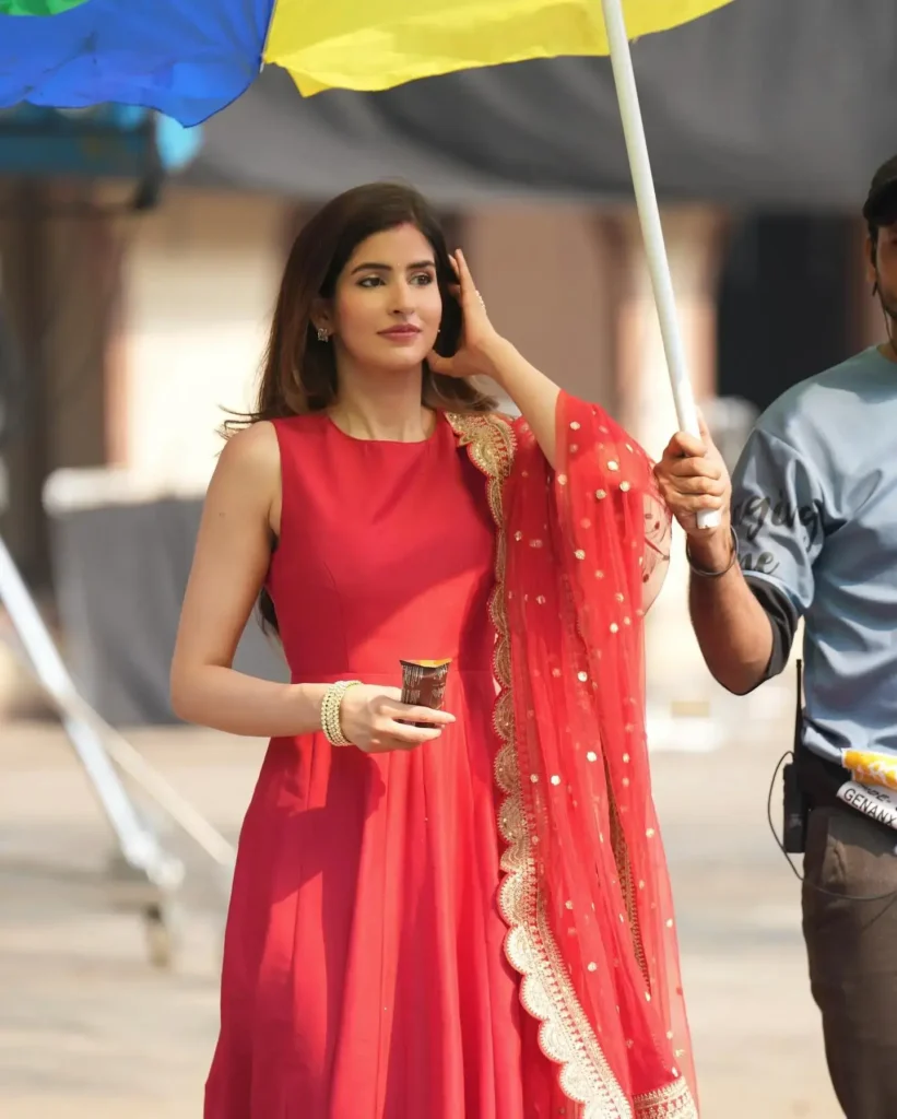 Sakshi malik in Anarkali set