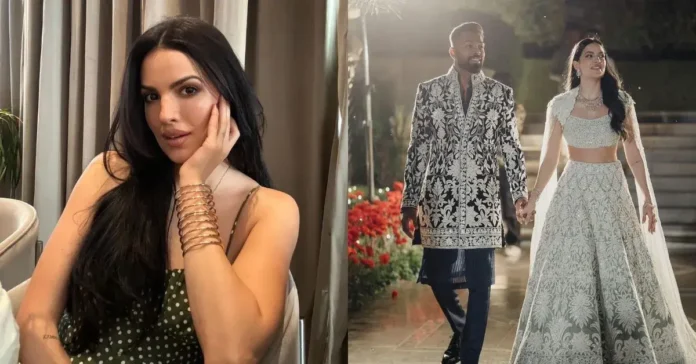 Natasa Stankovic Wedding Pictures With Hardik Pandya
