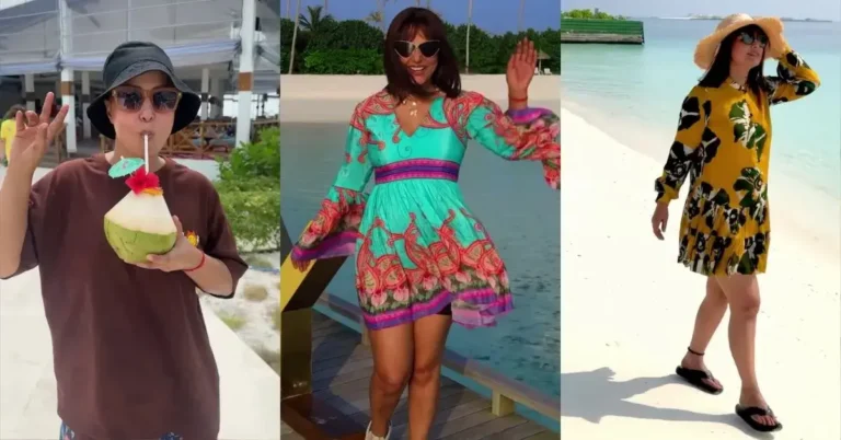Hina Khan Shared A Joyful Video From Her Maldives Vacation.