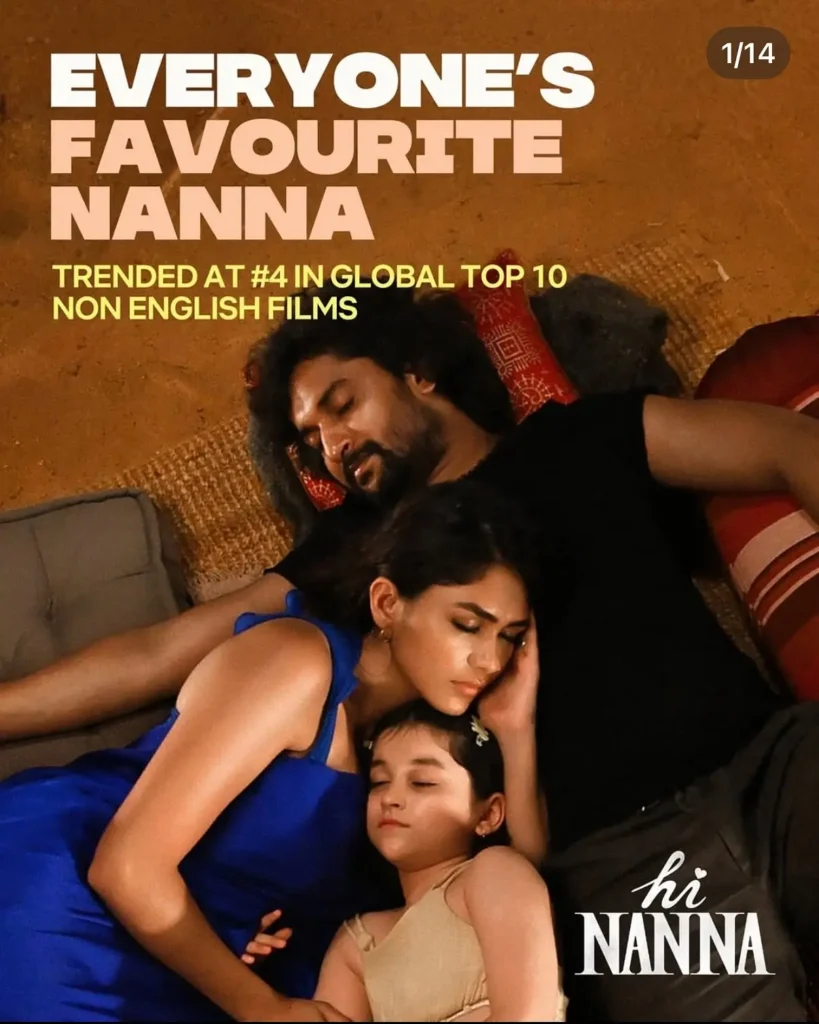 Mrunal Thakur and Nani starrer Hi Nanna