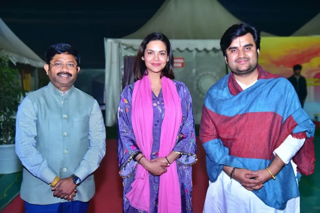 Bollywood actress in Maha Kumbh Mela